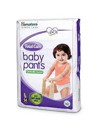 Himalaya Total Care Baby Pants Diaper (XL) - Pack of 54